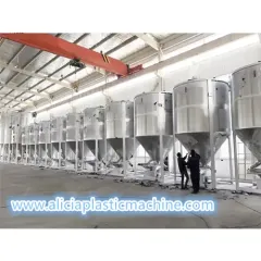 Maquinaria mezcladora de tornillo vertical para plástico