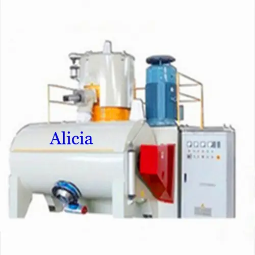 High Speed Hot PVC Powder Mixer Horizontal Mixing Equipment