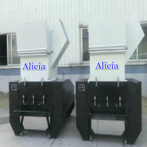 flat knife plastic crusher granulator machine