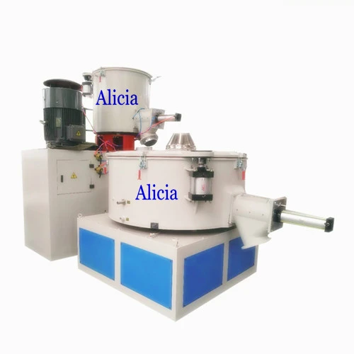 High Speed Hot PVC Powder Mixer Horizontal Mixing Equipment