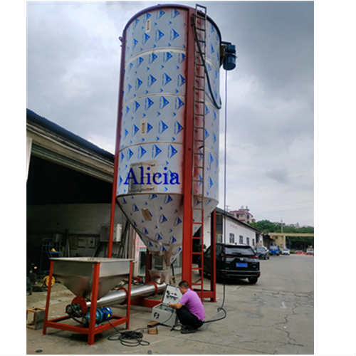 vertical mixing machinery for plastic granule