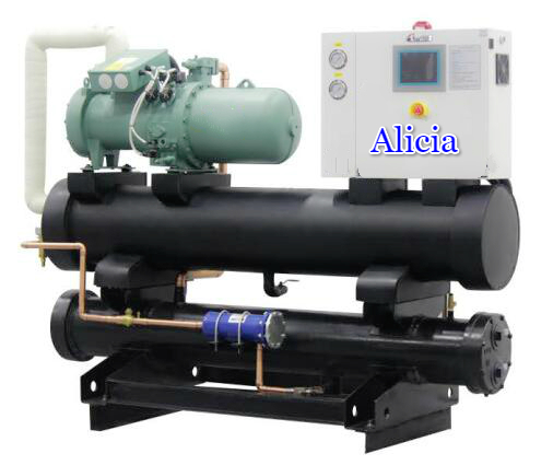 Screw Water Chiller with Cooling Tower used for manufacturing of margarine