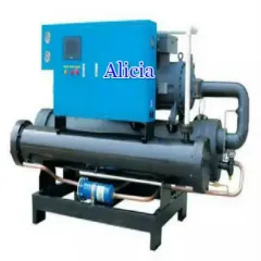 Precio de proveedor de enfriador de tornillo industrial enfriado por agua