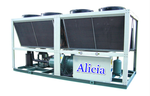 Good price industrial air-cooled screw chillers supplier