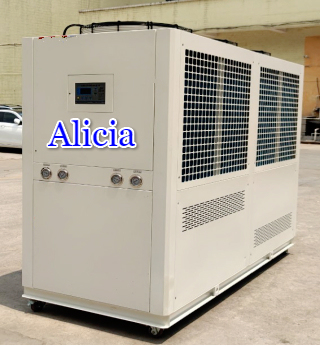 air cooled chiller for carbonated soft drink production