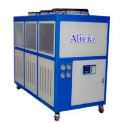 industrial air cooled chillers for cooling preform molds