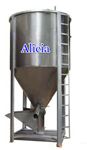industrial screw mixer for mixing recycled plastic granules