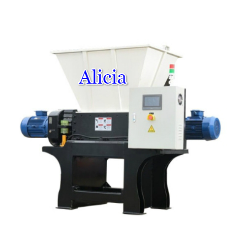 double shaft plastic lumps shredder machine price