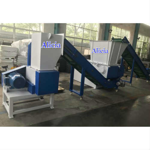 industrial plastic waste shredder machine China supplier