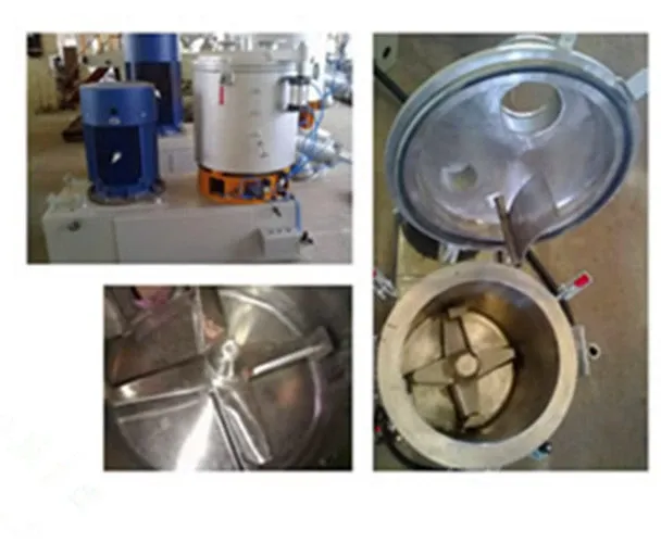 Miscelatore di calore in polvere in PVC ad alta velocità serie SHR