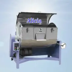 small pvc powder horizontal plastic color mixer machine