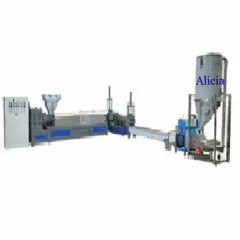 Produktionslinie für die Granulation von HDPE-Flaschenflocken
