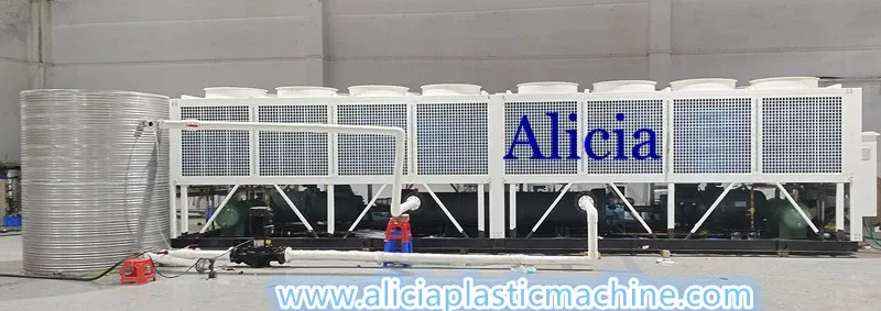 Enfriador de tornillo de enfriamiento de aire para aire acondicionado