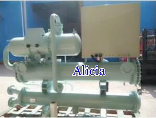 industrial brine water chillers with screw compressor
