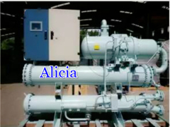 water cooled screw compressor type brine chillers