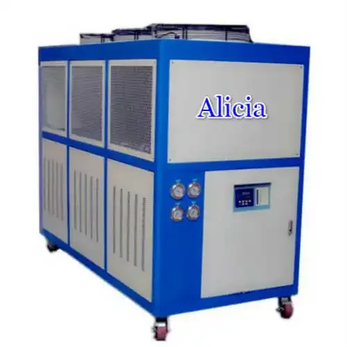 shell and tube evaporator kind industrial air cooled chiller