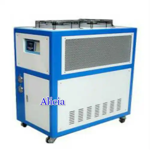 shell and tube evaporator kind industrial air cooled chiller