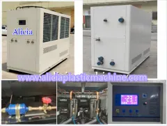 Industrial air cooled chiller for fermentation tank cooling
