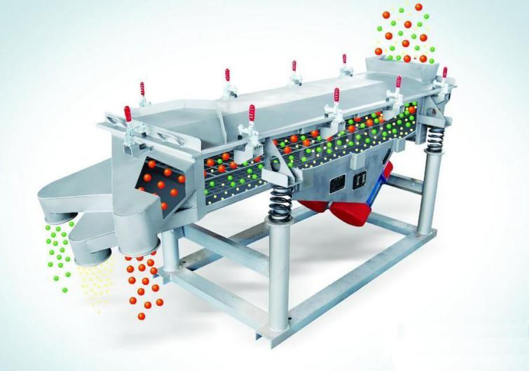 Sàng rung tuyến tính, viên nhựa Sàng rung tuyến tính