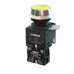 Pushbutton 220V led Xb2 Momentary IP65 para Equipamentos de Automação