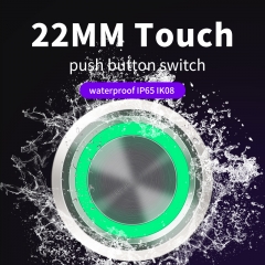 22mm touch momentary 1no rg bi-color switch push button