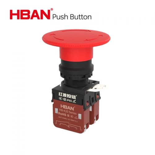 emergency stop switches elevator start plastic shell push button two normally close ip65