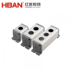 push button control box 22mm aluminium alloy metal switch outdoor power Protection