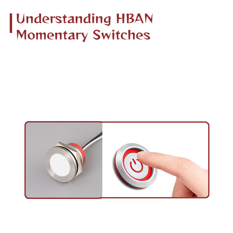 Entendendo os switches momentâneos da HBAN