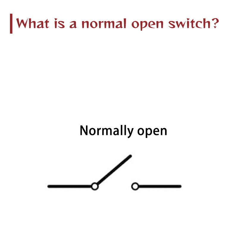 ¿Qué es un interruptor abierto normal?