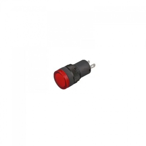 HBAN plastic indicator lights 12mm red green blue white led 2pins insert terminal signal lamp