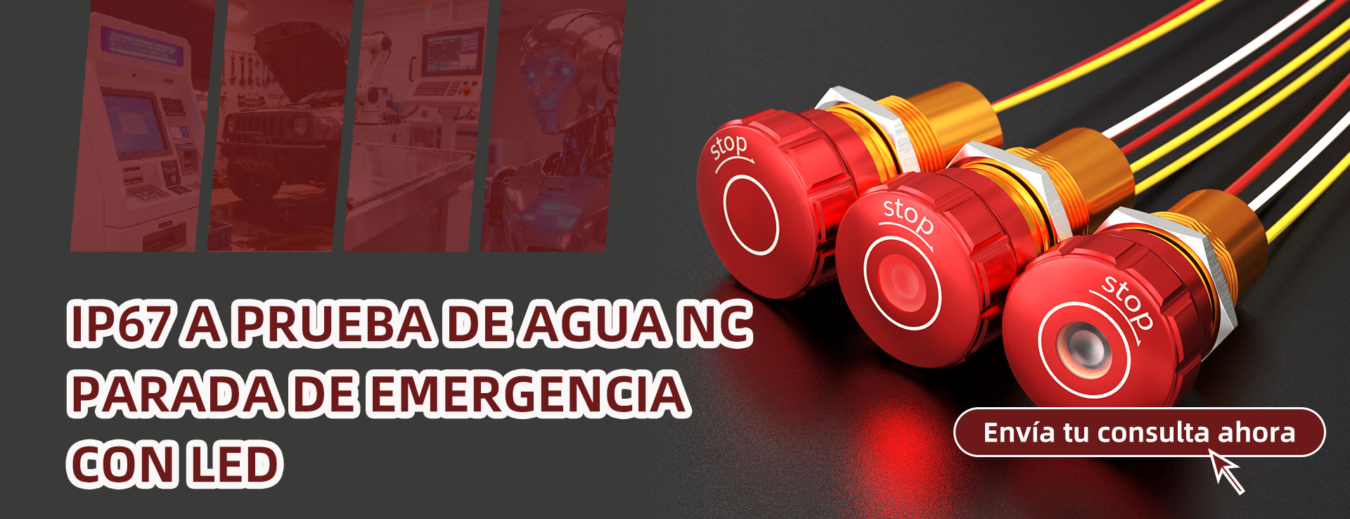 Interruptor de parada de emergencia