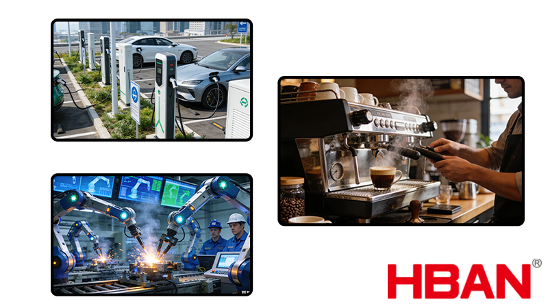 Application fields of touch buttons