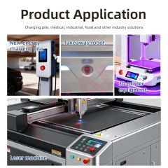 Botão de parada de emergência HBS1-AGQ22F-(D)TSC/Y/T2/R ip67 22mm 12v iluminado em vermelho com chaves de controle de segurança de elevador robótico com fios