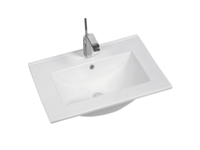 Ceramic Rectangle 16mm Thin Edge Vanity top 500