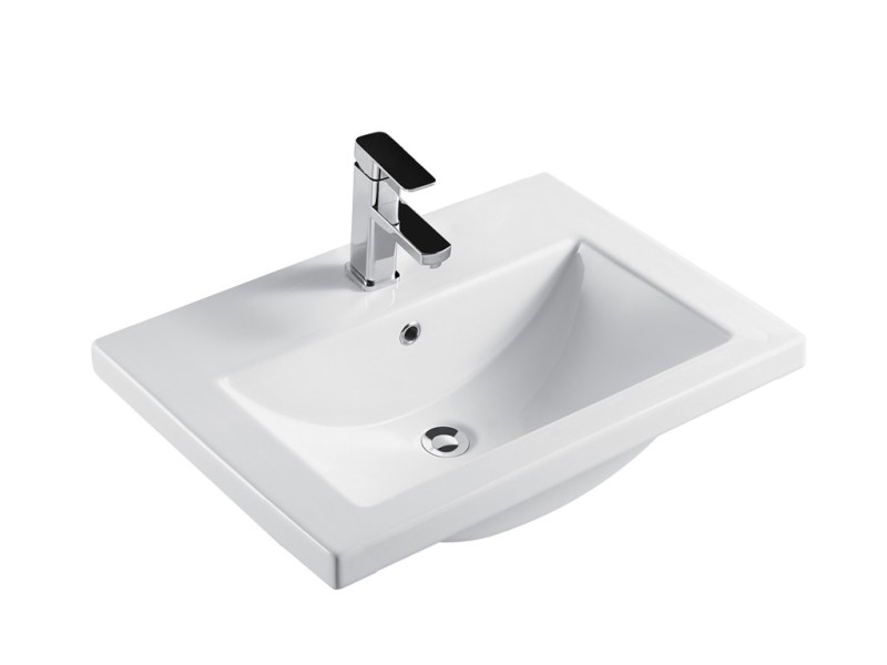 Ceramic Rectangle Middle Edge Vanity top Russia 700