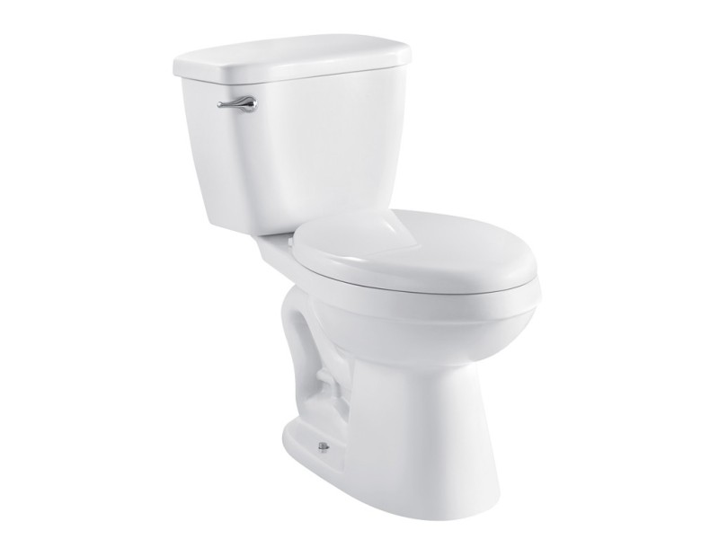 Two-Piece ADA Compliant Siphonic Elongated Chair Height Toilet