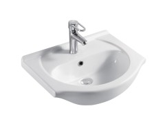 CE Authentication Ceramic Cabinet Wash Basin Countertop Sink Romania 500 from China