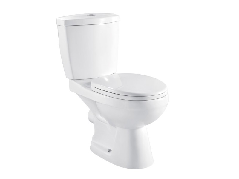 Asa Square Close Coupled Toilet + Soft Close Seat