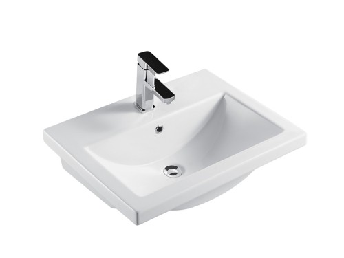 Ceramic Rectangle Middle Edge Vanity top Russia 600