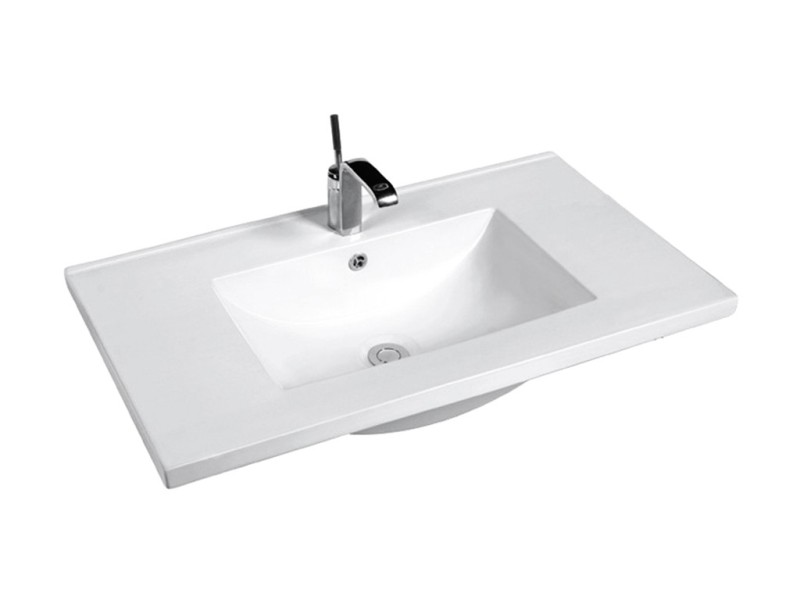 Ceramic Rectangle Middle Edge 40mm Vanity top 800