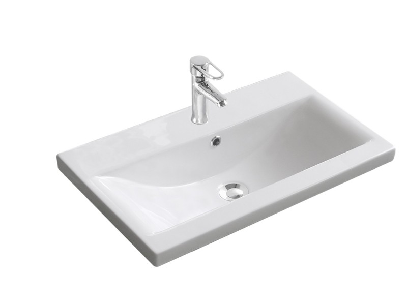 Ceramic Rectangle Middle Edge 40mm Vanity top 800