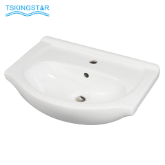 CE Authentication Ceramic Cabinet Basin Bathroom Vanity Sink Romania 550 from China