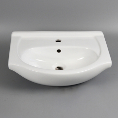 CE Authentication Ceramic Cabinet Basin Bathroom Vanity Sink Romania 550 from China