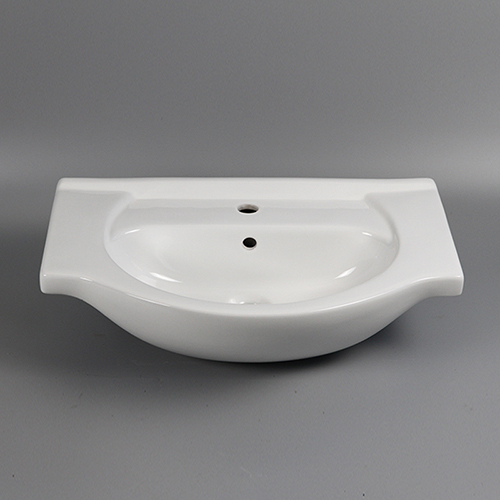 Hot Sale CE Authentication Ceramic Wash Basin Vanity Sink Romania 600 from China