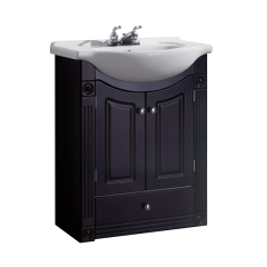 Luxury Door Milling Bathroom Vanity Cabinet Unit for Hotel Apartment Villa