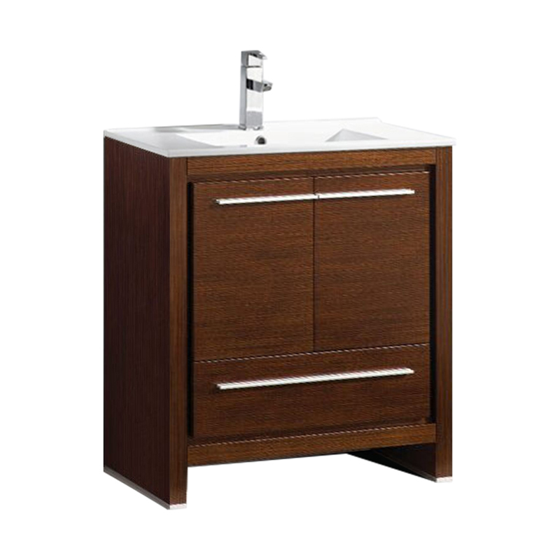 Kingstar White Floorstanding Vanity Unit and Ceramic Basin 610mm