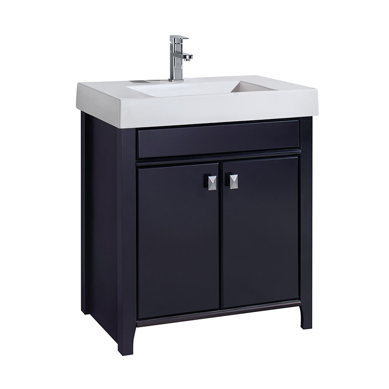 Modern Customize 30 inch Bathroom Vanity Pedestal Cabinet with Sink