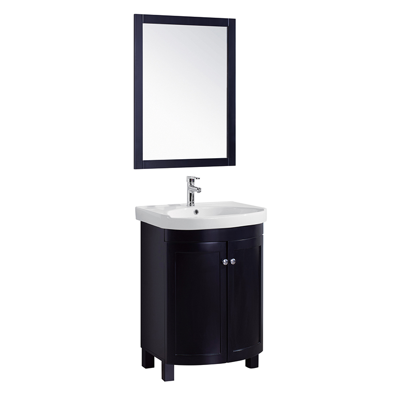 Kingstar Dark Blue Floor Standing Vanity Unit and Ceramic Basin 600mm