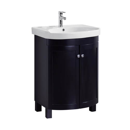 Kingstar Dark Blue Floor Standing Vanity Unit and Ceramic Basin 600mm