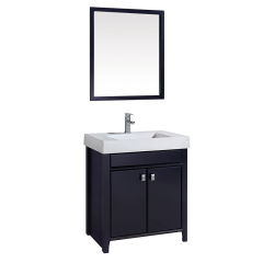 Modern Customize 30 inch Bathroom Vanity Pedestal Cabinet with Sink